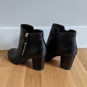 Aldo black ankle boots